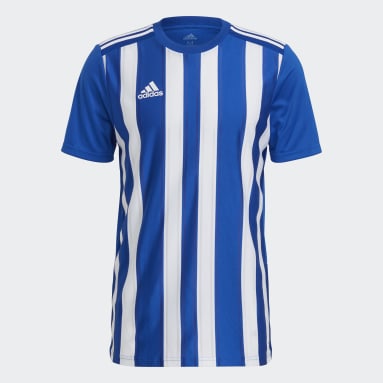 Camiseta Striped 21 Azul Hombre Fútbol