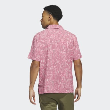 Mænd Golf Pink Go-To Camp golftrøje