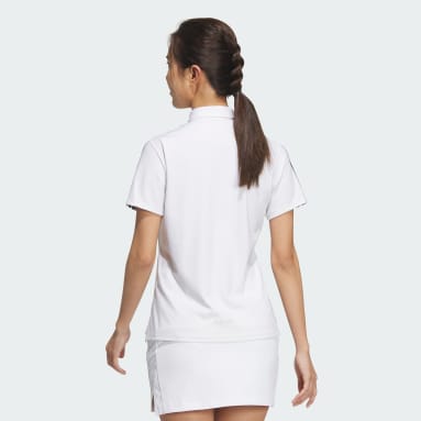 Nữ Đánh Gôn Áo Polo Dài Tay 3 Sọc HEAT.RDY