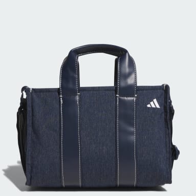 Denim-Look Heather Round Tote Bag
