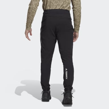 Heren TERREX zwart Terrex Agravic Hybrid Trailrunningbroek