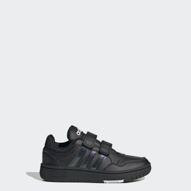 Sapatilhas Hoops Preto Criança Sportswear