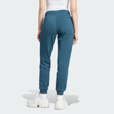 Pantalon de survêtement Adicolor Essentials Fleece Slim Turquoise Femmes Originals