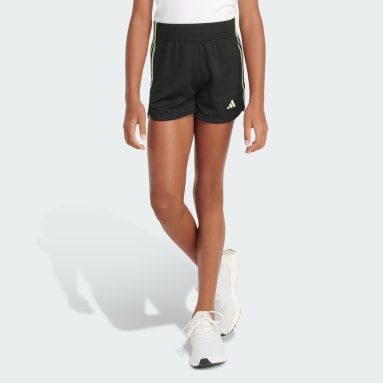 Youth Training Black 3CLR 3S PACER SHORT S24