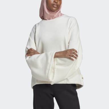Ženy Sportswear biela Mikina Studio Lounge Fleece