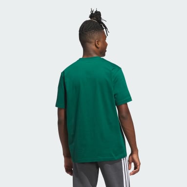 ☆Adidas☆Originals Graphic Mesh Jersey Green T-Shirts adidas Originals Dept. Graphic Mesh Jersey
