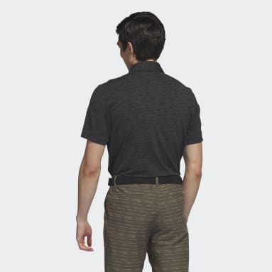 Polo de golf Space Dye noir Hommes Golf