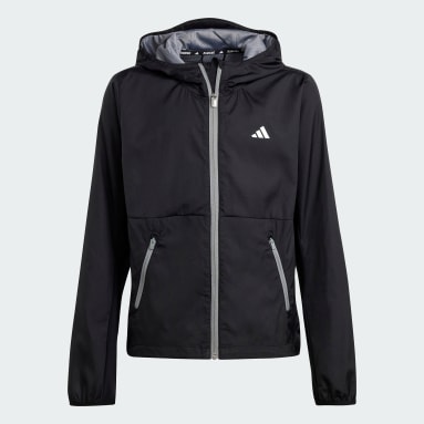 Pink adidas Girls' Badge of Sport Padded Jacket Children