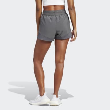 Women Training Grey Training Hyperglam Pacer Shorts