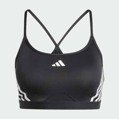 Aeroreact Training Light-Support 3-Stripes Bra