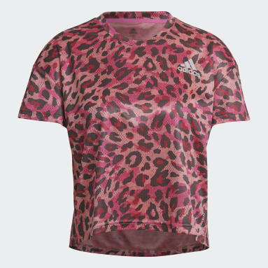 Remera Estampada Fast Primeblue Rosa Mujer Running