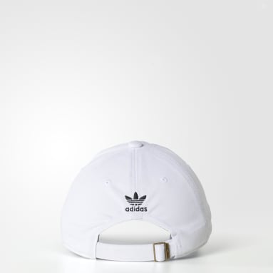 Men's Originals White Relaxed Strap-Back Hat