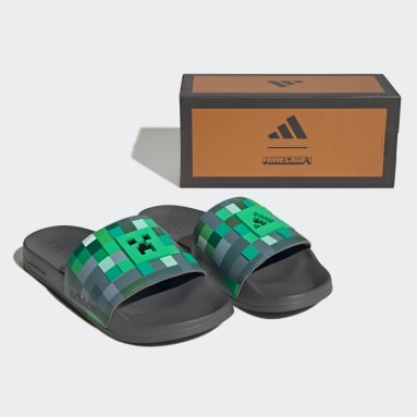 รองเท้าแตะ ADILETTE SHOWER MINECRAFT