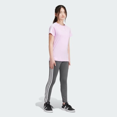 Mallas Essentials AEROREADY 3 Franjas Corte Alto