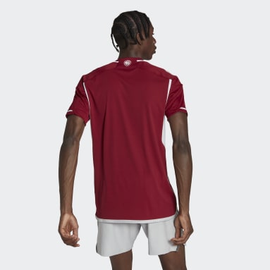Camiseta primera equipación Letonia 22 Rojo Hombre Fútbol