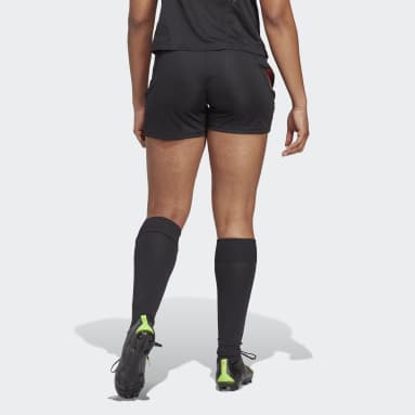 Pantalón corto entrenamiento Bélgica Tiro 23 Negro Mujer Fútbol