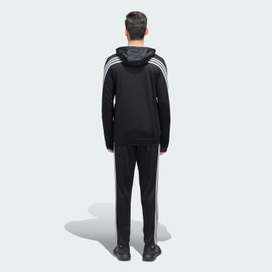 Badge of sport 3 stripe hooded tracksuit store