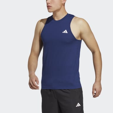 Männer Fitness & Training Train Essentials Feelready Training Sleeveless T-Shirt Blau