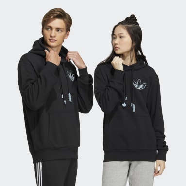 originals Black 아디컬러 후디