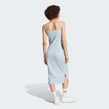 ALL SZN Rib Fitted Midi Dress