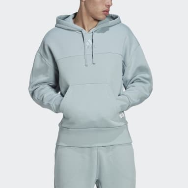 Men Sportswear Grey Studio Lounge Fleece Hoodie