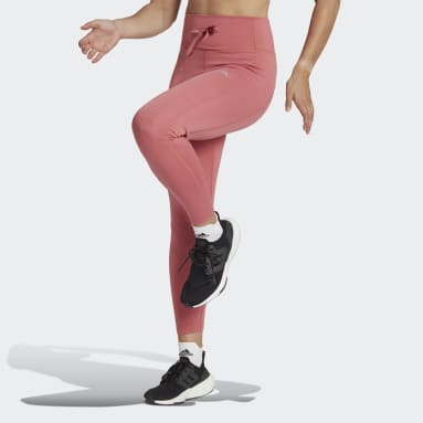 Women Training Red 러닝 에센셜 7/8 레깅스