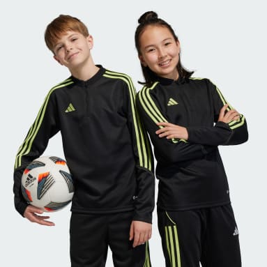 Sudadera entrenamiento Tiro 23 Club Negro Niño Fútbol
