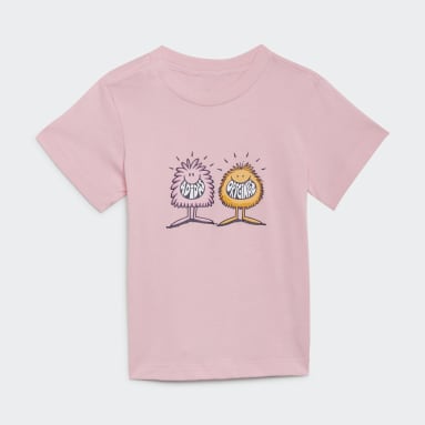 Kinderen Originals roze adidas x Kevin Lyons Short en T-shirt Setje