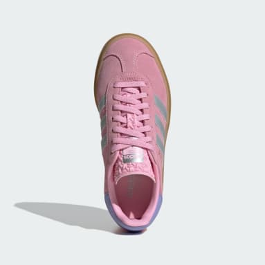 Adidas gazelle rosa palo niña sales