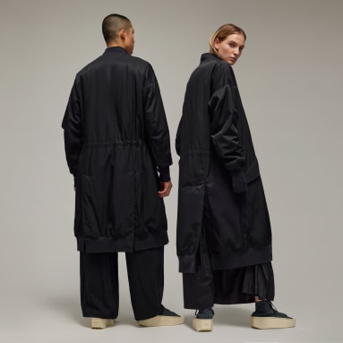 Parka Bomber Comprida Y-3 Preto Y-3