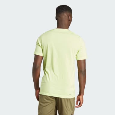 Camiseta de entrenamiento Essentials Seasonal Graphic Tee Verde Hombre Training