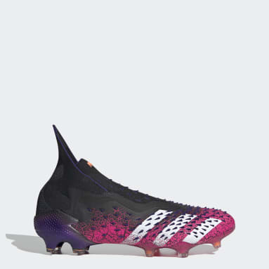Botines Predator Freak+ Terreno Firme Negro Hombre Fútbol