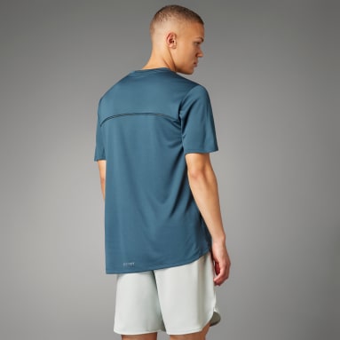 T-shirt de HIIT HEAT.RDY Designed 4 Training Turquesa Homem Ginásio E Treino