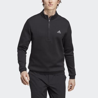Men Golf Black Authentic 1/4-Zip Sweatshirt