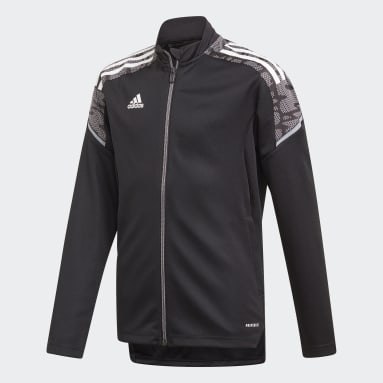 Veste de survêtement Condivo 21 Primeblue Noir Enfants Football