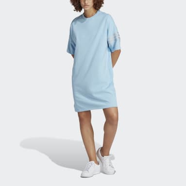 Women originals Blue 아디컬러 Neuclassics 티 드레스