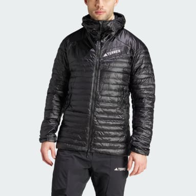 Casaco de Penas com Capuz Techrock TERREX Preto Homem TERREX