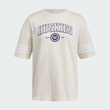 売れ筋商品|||アディダス Tシャツ トップス レディース Men's White Washington Huskies Team Baseball Jersey White Men's adidas White Washington Huskies Replica Baseball Jersey