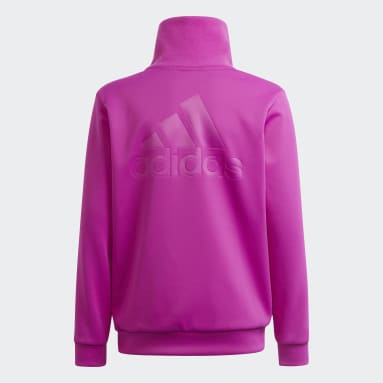 Kids Sportswear Pink Designed to Move Fleece Half Zip Top (Gender Neutral)