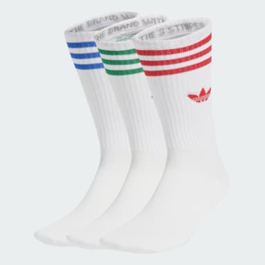 ソリッドクルーソックス 3足組