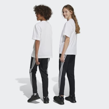 Kinder Sportswear Future Icons 3-Streifen Ankle-Length Hose Schwarz