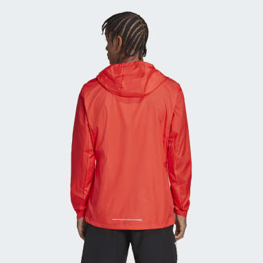 Casaco Own the Run Vermelho Homem Running