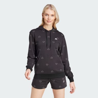 Felpa con cappuccio Essentials Monogram Regular French Terry Graphic