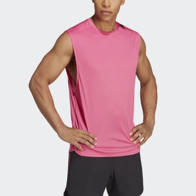 Men HIIT Pink Designed for Training Pro Series HIIT Tank Top Curated by Cody Rigsby
