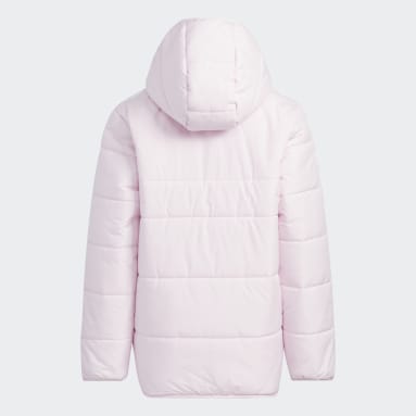 Casaco Acolchoado 3-Stripes – Criança Rosa Criança Sportswear