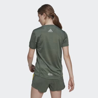 Women Running Green Berlin Marathon 2022 Tee
