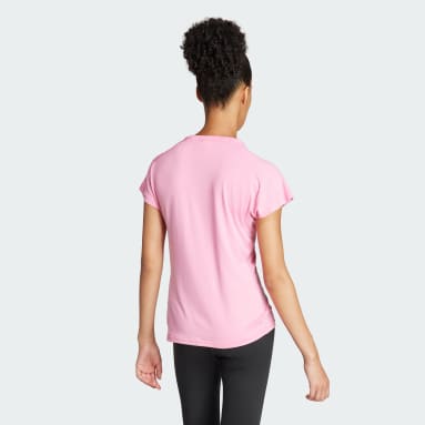Women Training Pink AEROREADY Train Essentials Minimal Branding V-Neck Tee