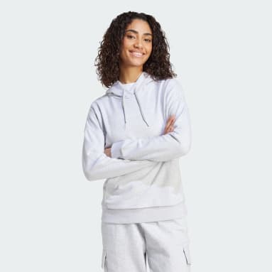 Essentials - Sweat-shirt à capuche en tissu éponge linéaire