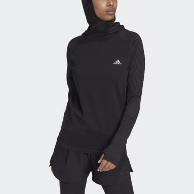 X-City Running Knit Long Sleeve Genser Svart