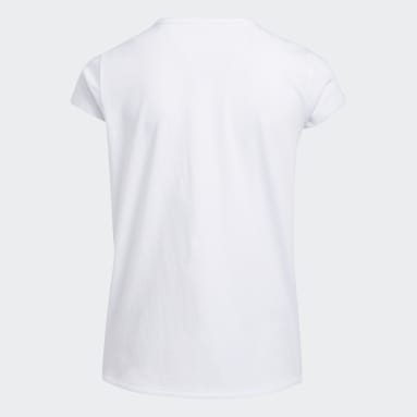 Youth Training White Classic Badge of Sport Tee